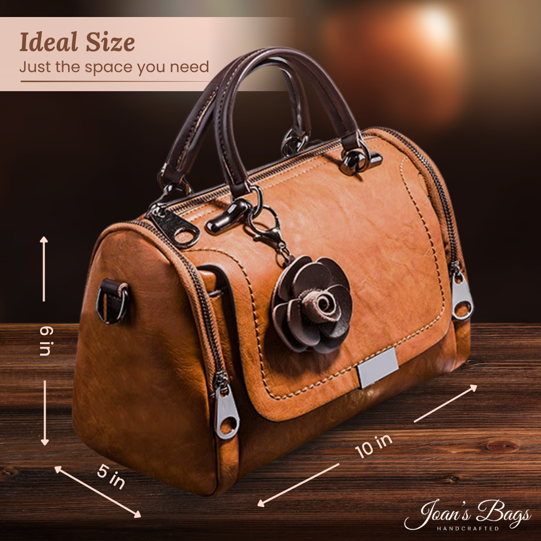 Barbara’s Polished Barrel | Satchel Handbag Joan's Bags