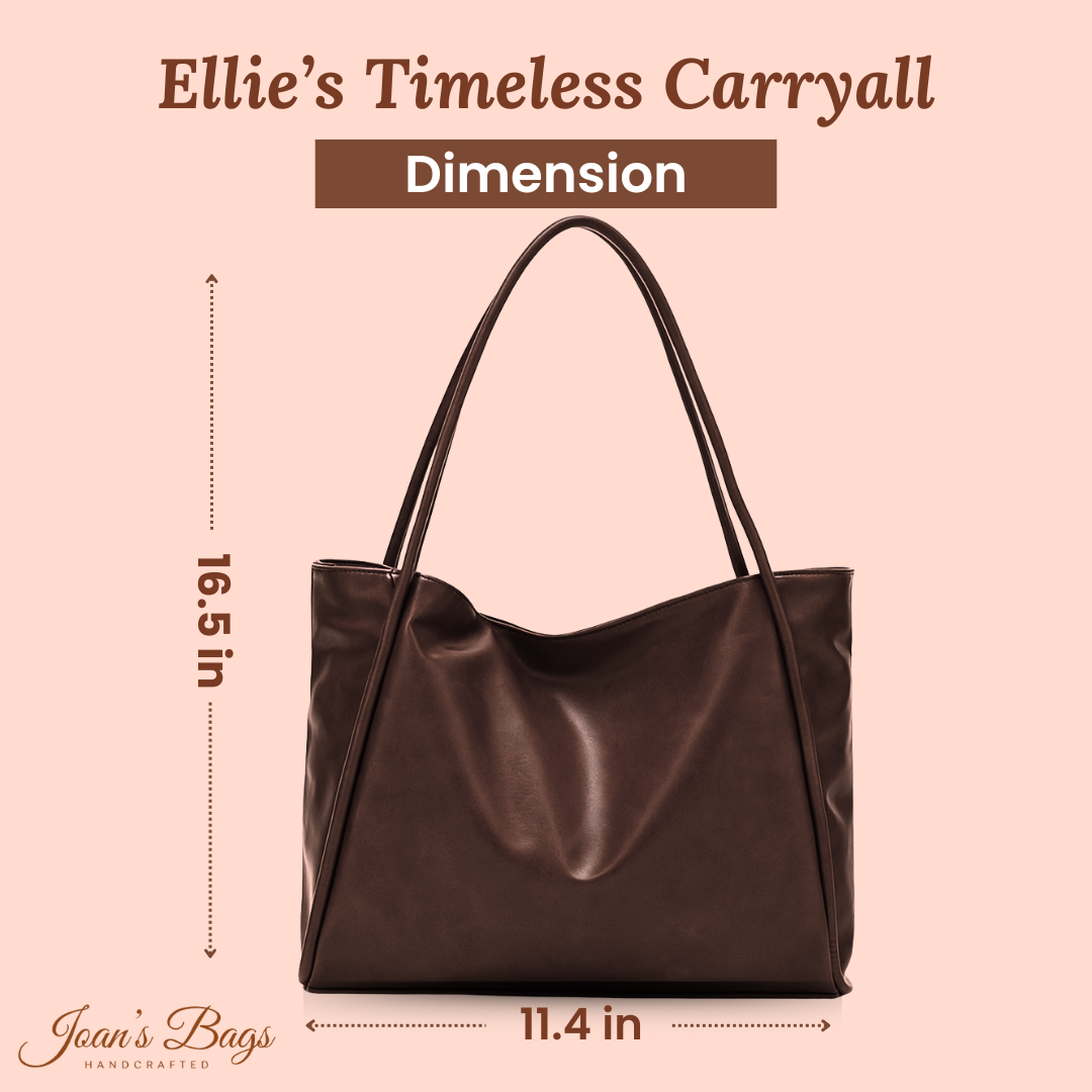 Ellie’s Timeless Carryall | Shoulder Bag Joan's Bags