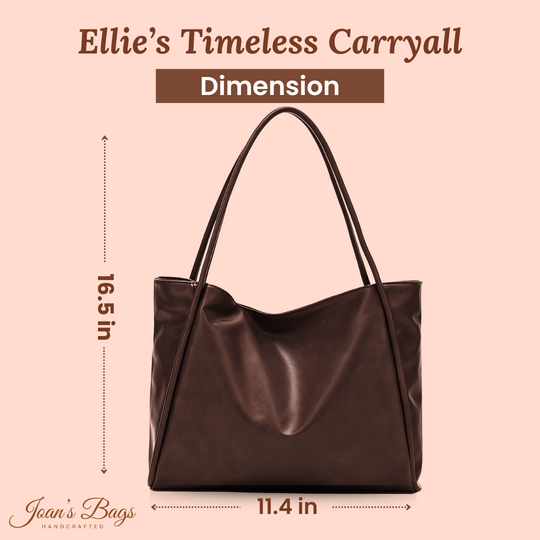 Ellie’s Timeless Carryall | Shoulder Bag Joan's Bags