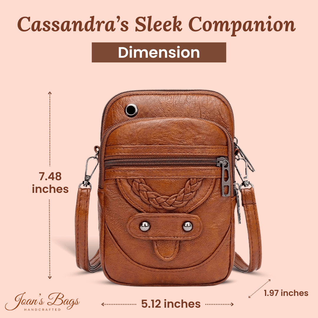 Cassandra’s Sleek Companion | Crossbody Bag Joan's Bags