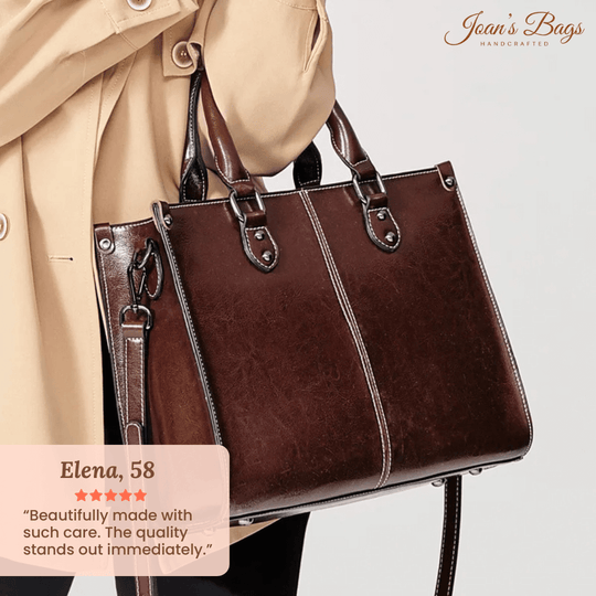 Lena’s Polished Carryall | Handbag Joan's Bags