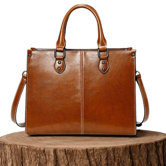 Lena’s Polished Carryall | Handbag Joan's Bags