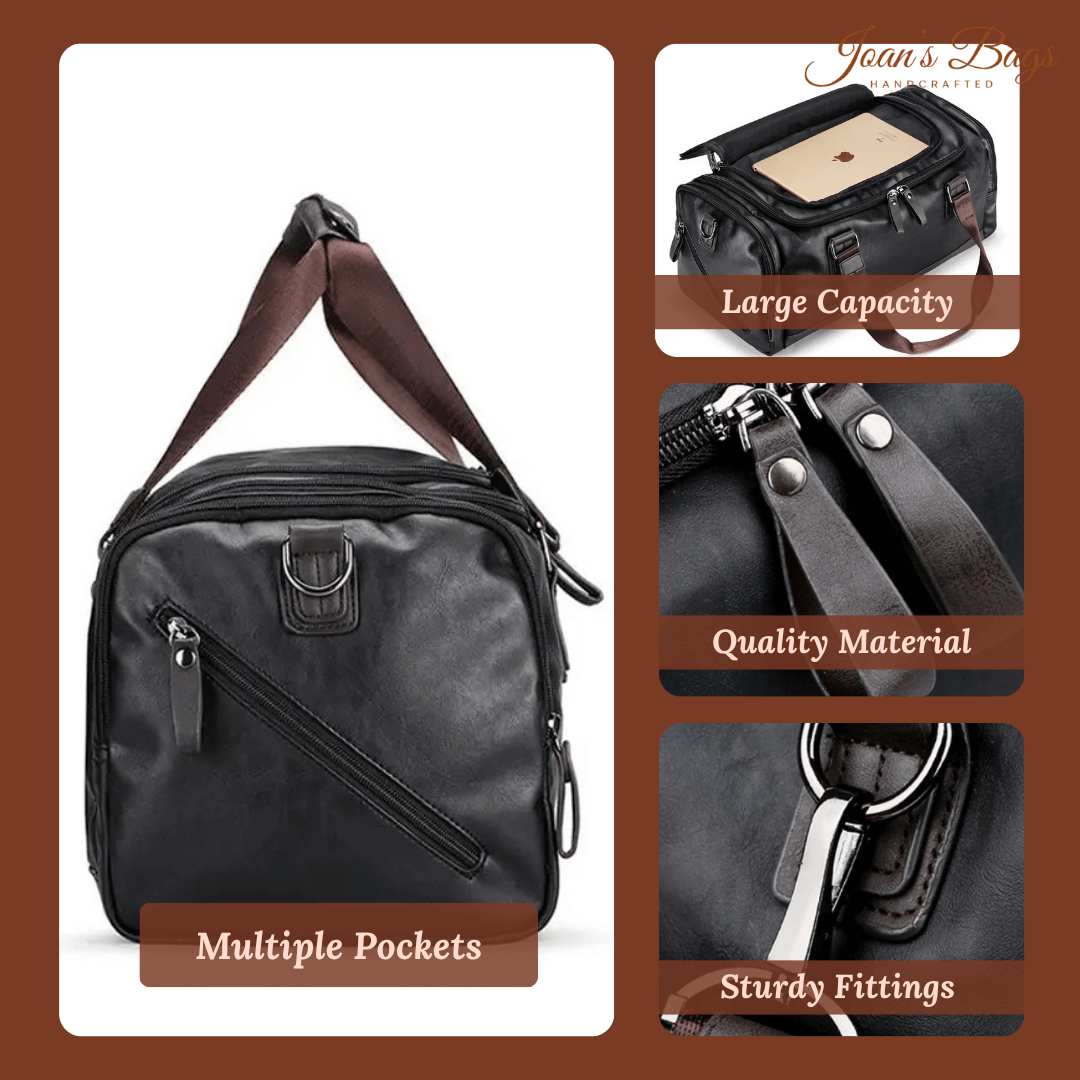 Hailey’s Travel-Ready Essential | Duffel Bag Joan's Bags