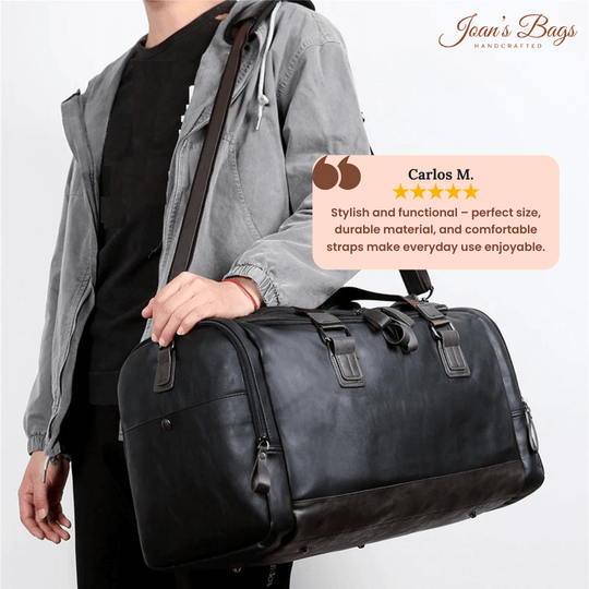 Hailey’s Travel-Ready Essential | Duffel Bag Joan's Bags
