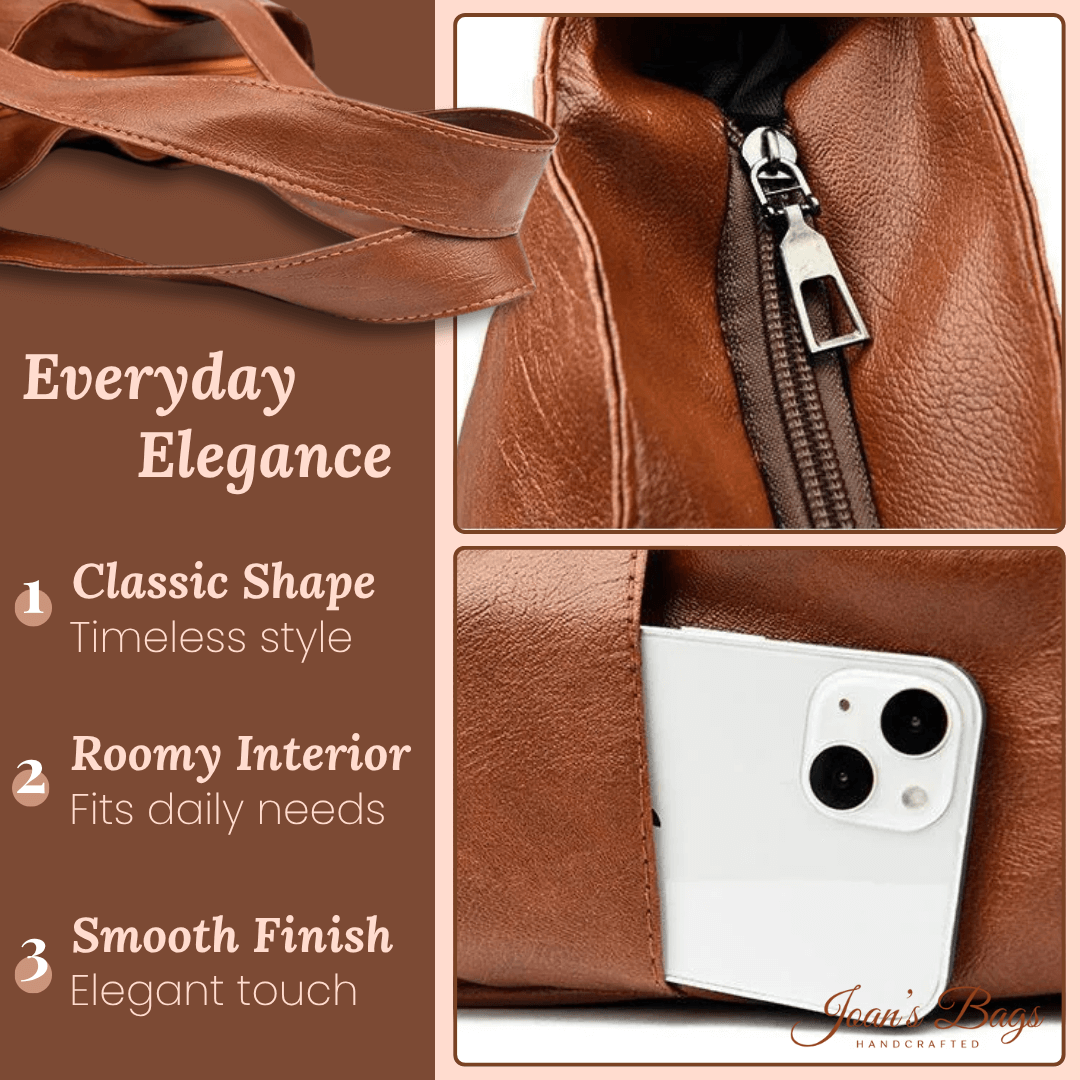 Lucy’s Sleek Essential | Shoulder Bag - Joan's Bags