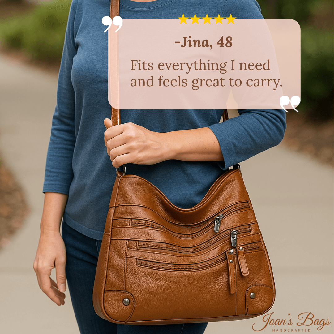 Evelyn’s Sleek Companion | Crossbody Bag - Joan's Bags