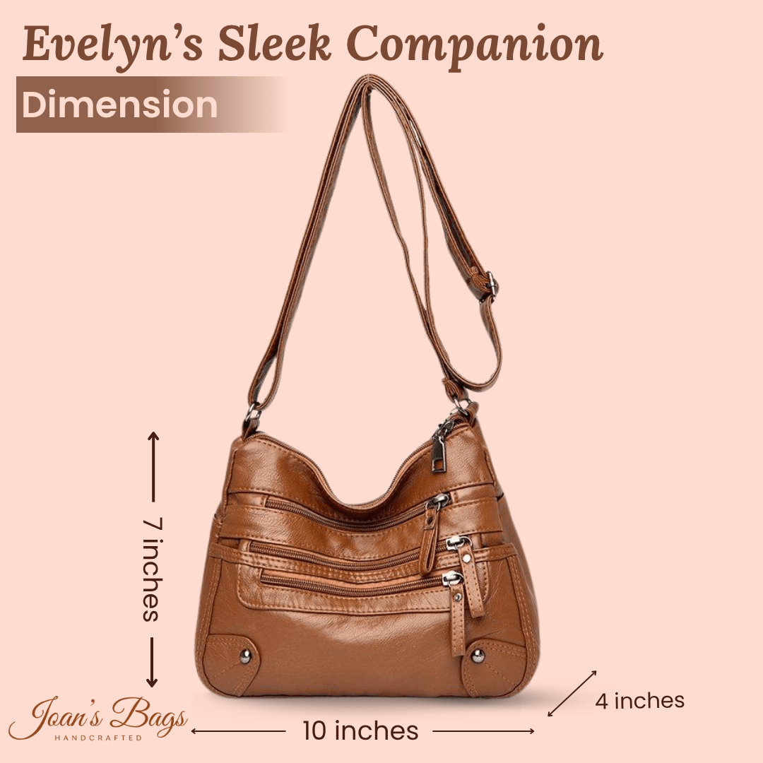 Evelyn’s Sleek Companion | Crossbody Bag - Joan's Bags