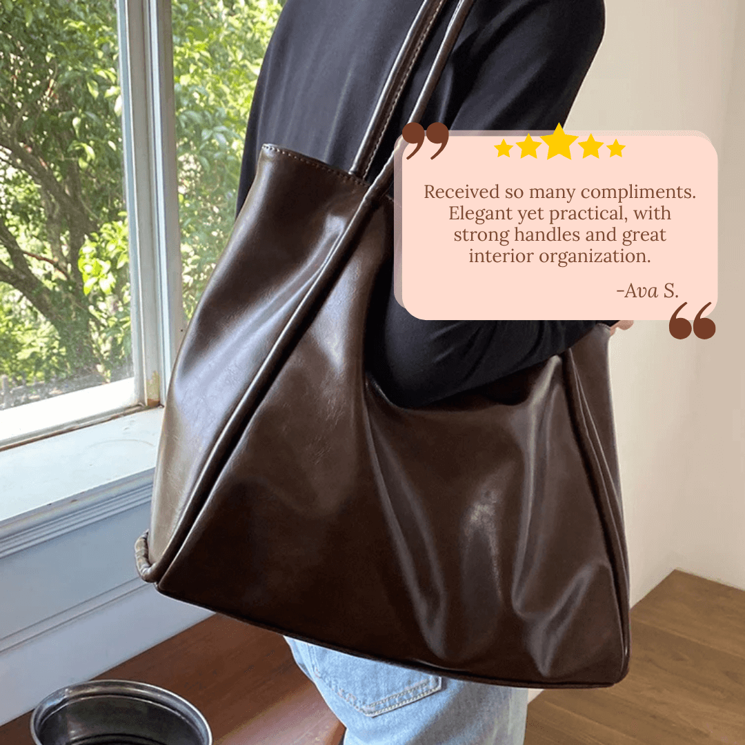 Ellie’s Timeless Carryall | Shoulder Bag - Joan's Bags