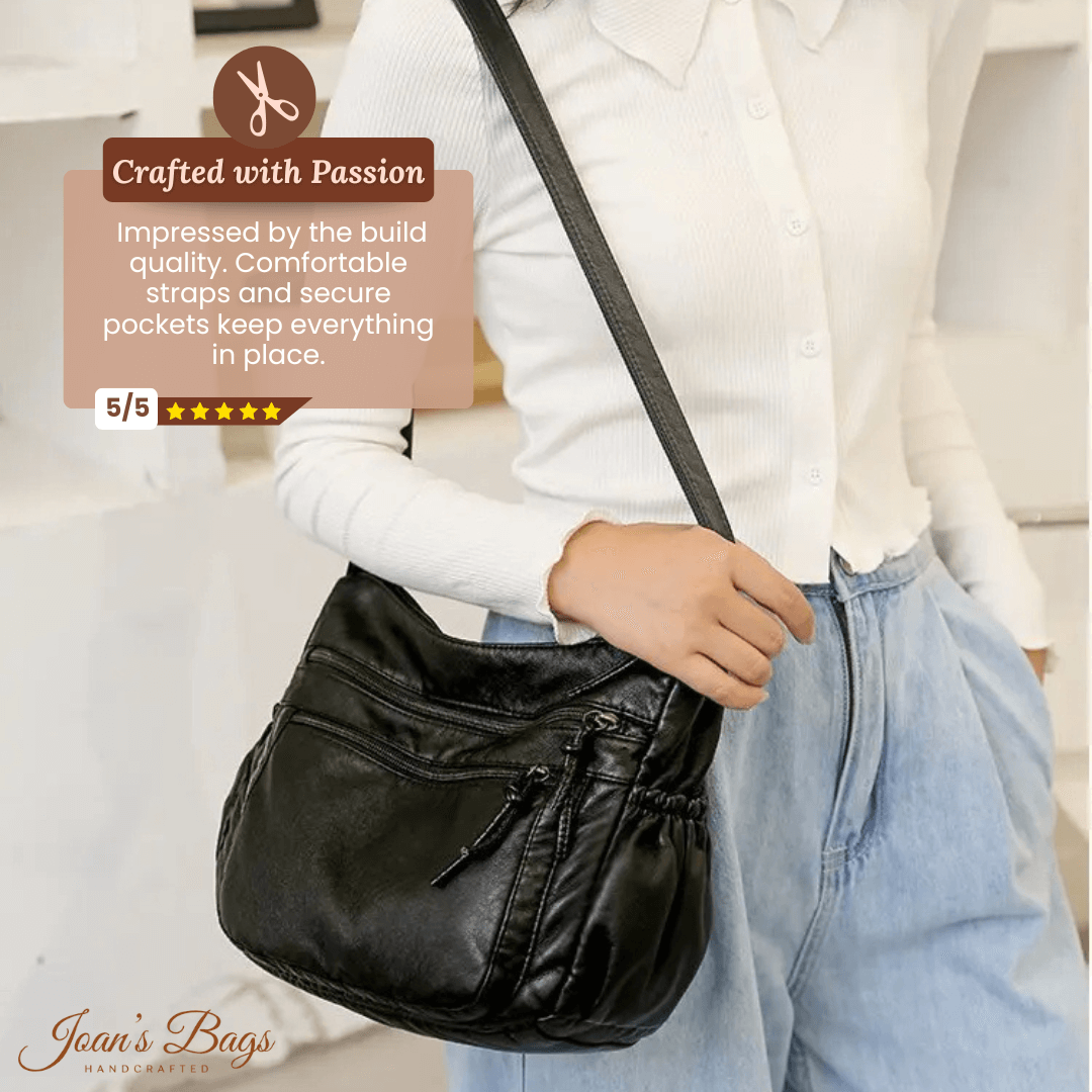 Evangeline’s Refined Carryall | Shoulder Bag - Joan's Bags