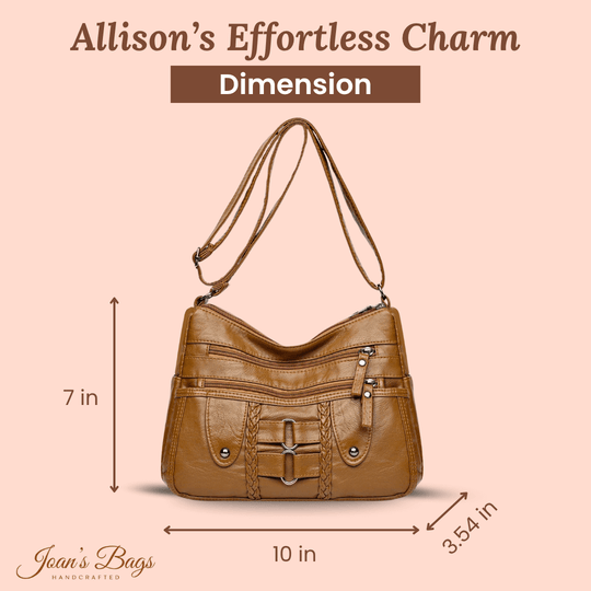 Allison’s Effortless Charm | Crossbody Bag - Joan's Bags