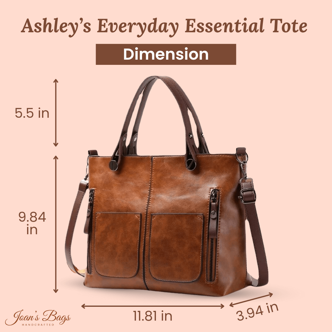 Ashley’s Everyday Essential Tote | Tote Bag - Joan's Bags