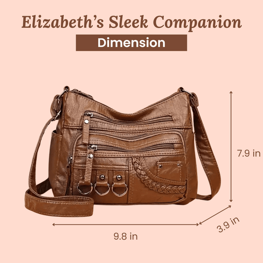 Elizabeth’s Sleek Companion | Shoulder Bag - Joan's Bags