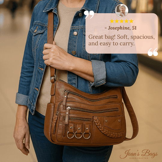Elizabeth’s Sleek Companion | Shoulder Bag - Joan's Bags