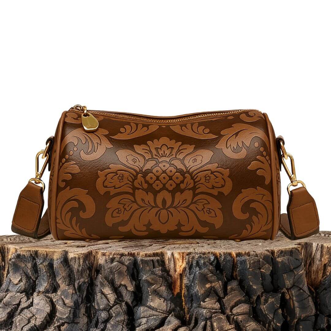 Linda’s Vintage Barrel Charm | Crossbody Bag - Joan's Bags