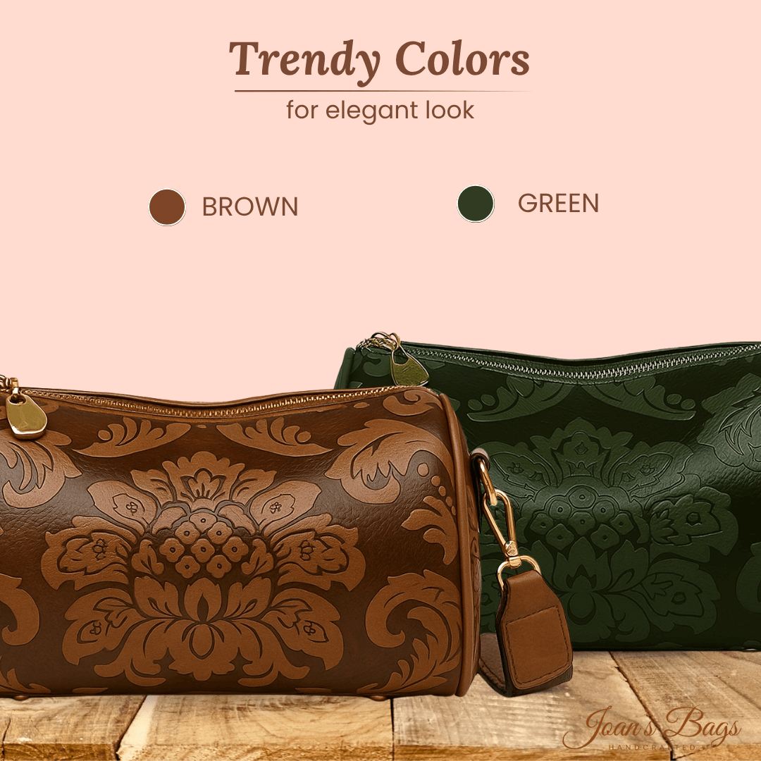 Linda’s Vintage Barrel Charm | Crossbody Bag - Joan's Bags