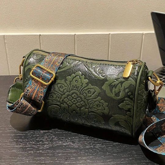 Linda’s Vintage Barrel Charm | Crossbody Bag - Joan's Bags