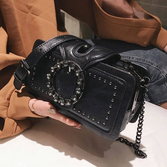 Judith’s Studded Muse | Mini Crossbody Bag - Joan's Bags