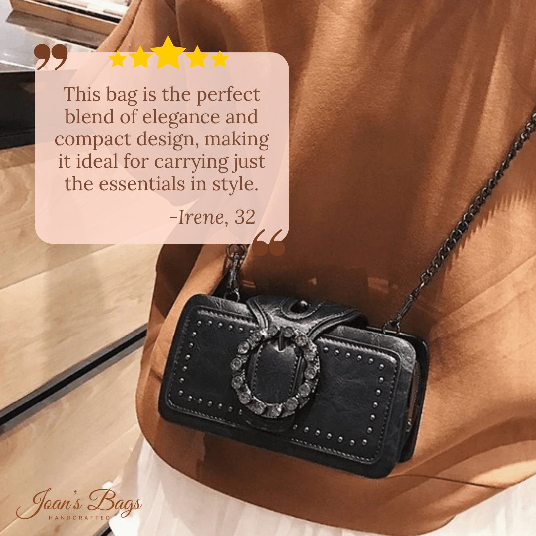 Judith’s Studded Muse | Mini Crossbody Bag - Joan's Bags