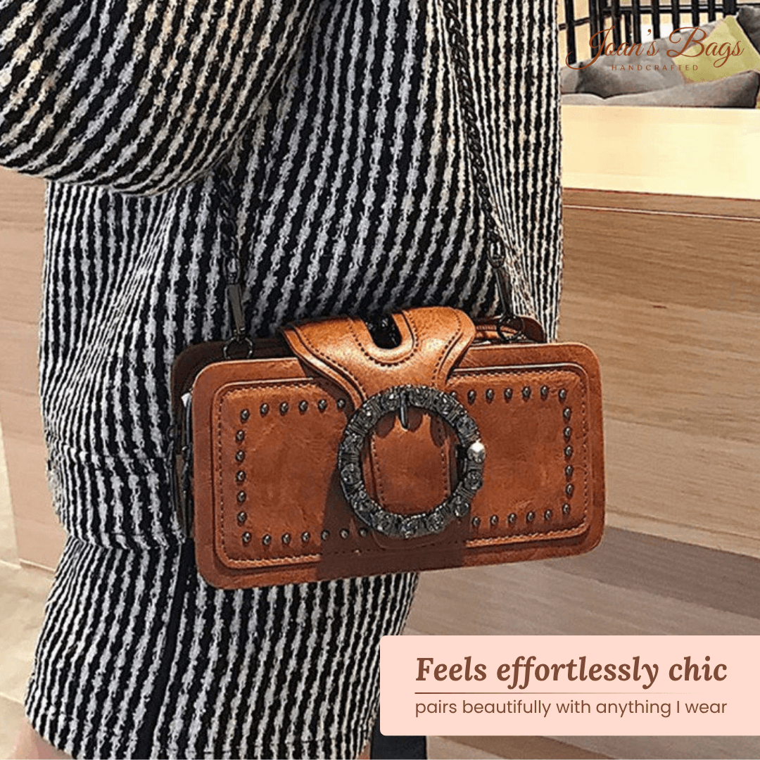 Judith’s Studded Muse | Mini Crossbody Bag - Joan's Bags