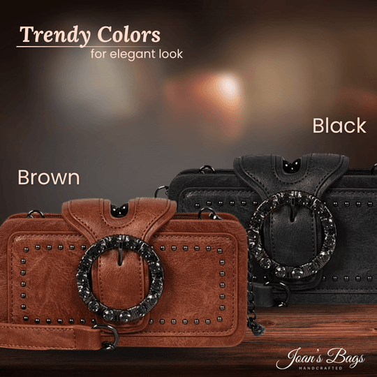 Judith’s Studded Muse | Mini Crossbody Bag - Joan's Bags