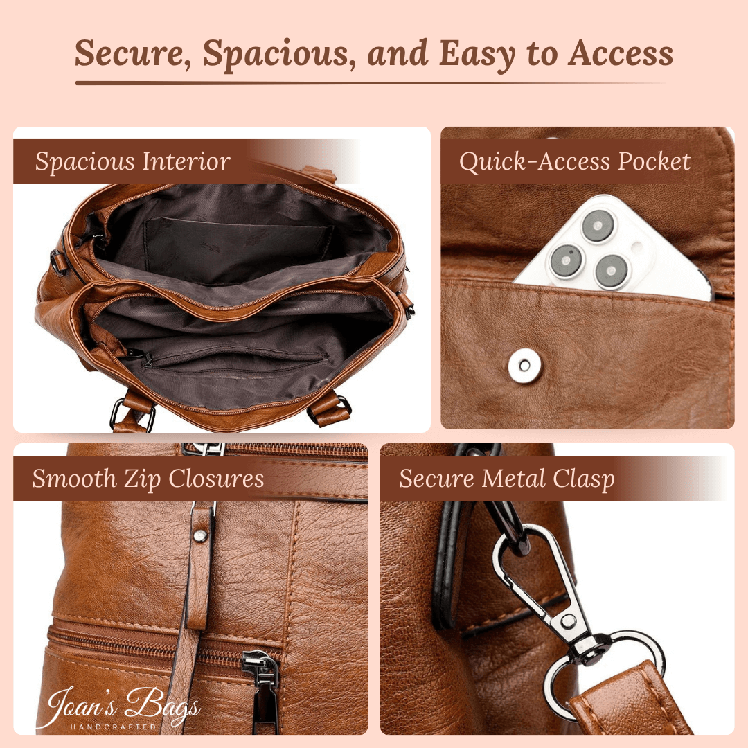 Crystal’s Structured Companion | Handbag - Joan's Bags