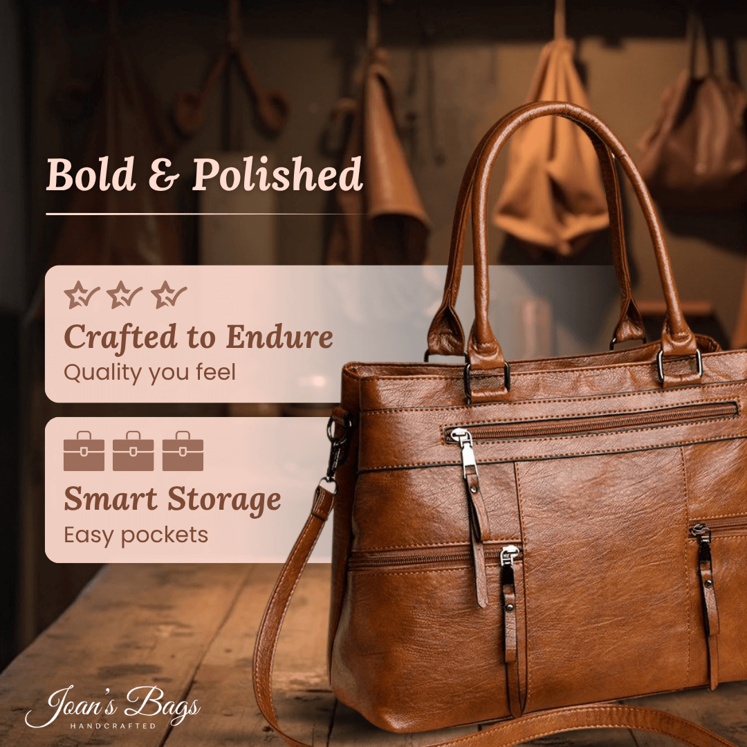 Crystal’s Structured Companion | Handbag - Joan's Bags