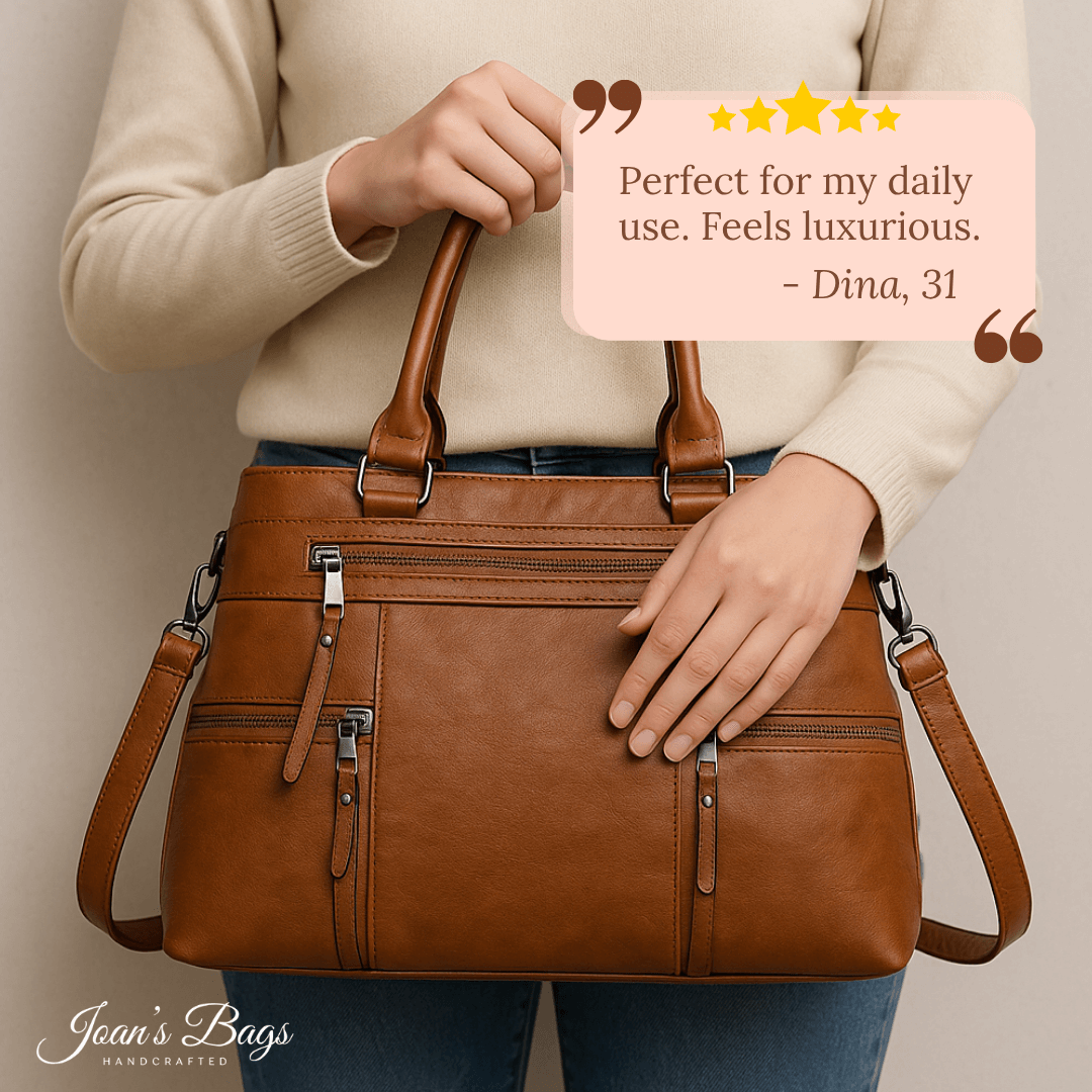 Crystal’s Structured Companion | Handbag - Joan's Bags