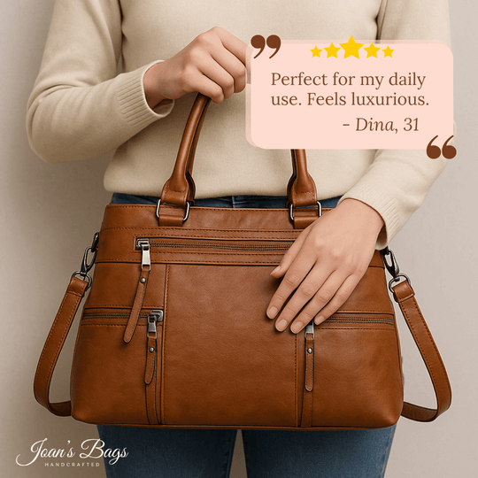 Crystal’s Structured Companion | Handbag - Joan's Bags