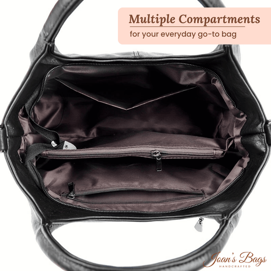 Lauren’s Sleek Crescent | Shoulder Bag - Joan's Bags