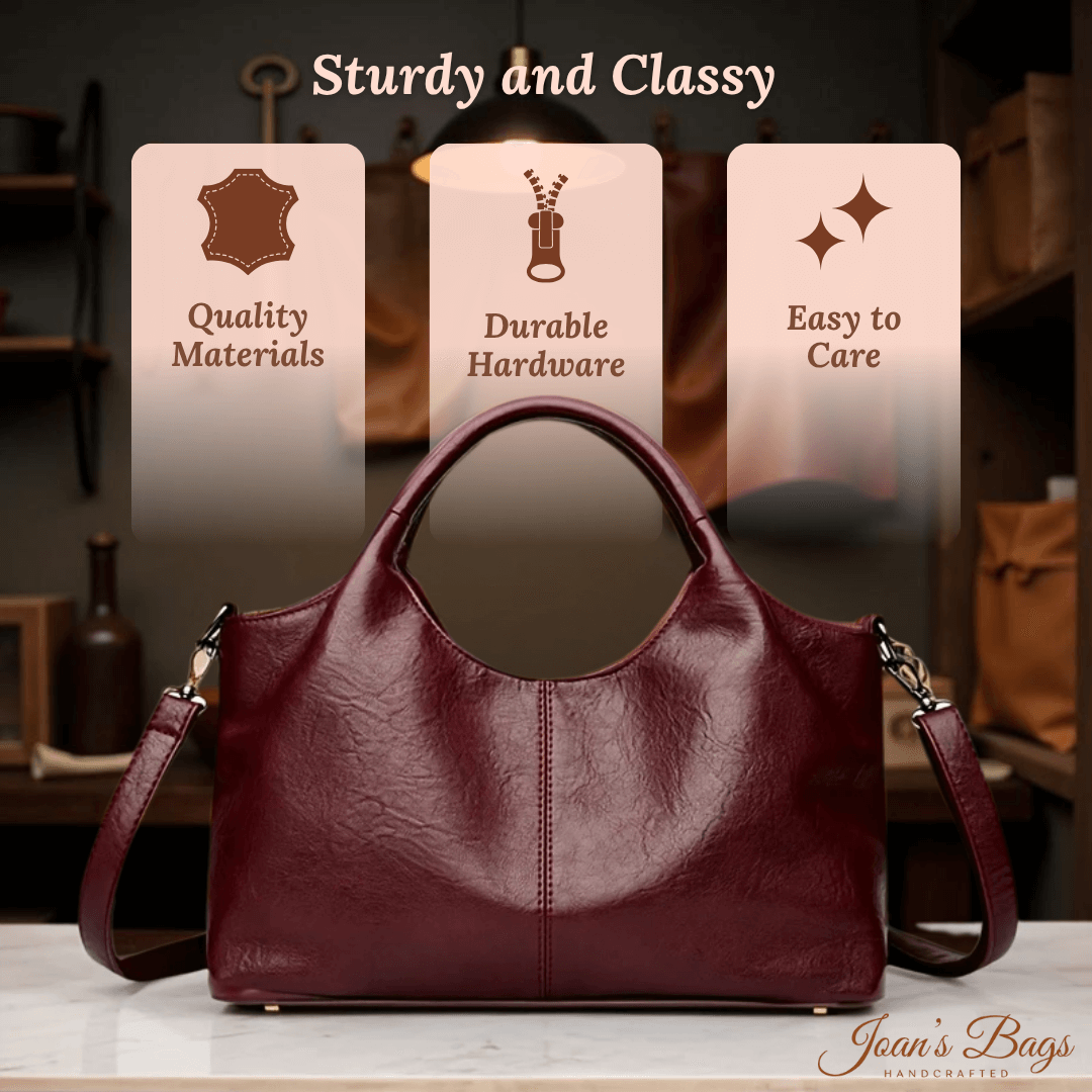 Lauren’s Sleek Crescent | Shoulder Bag - Joan's Bags