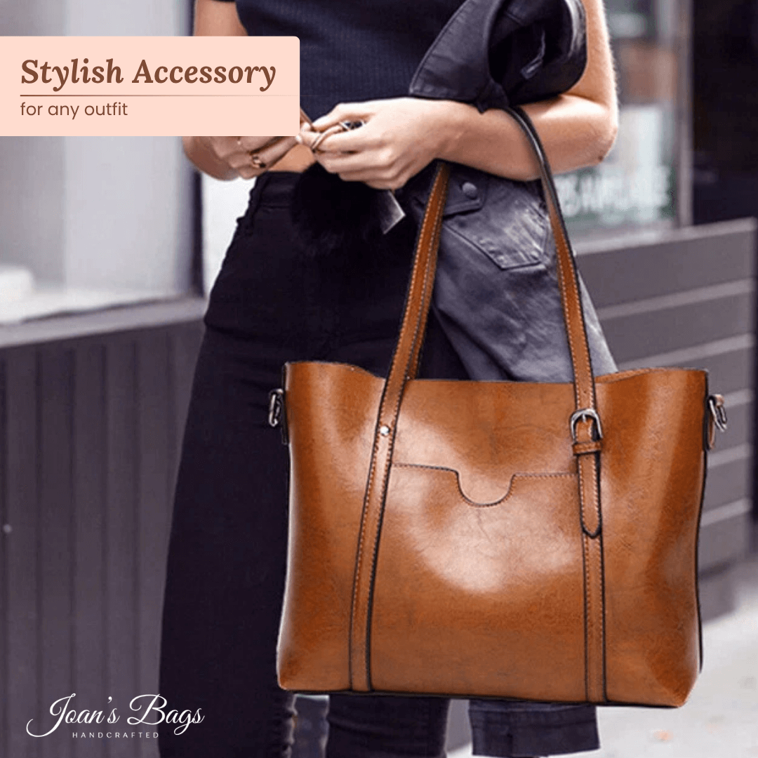 Kinsley’s Essential Tote | Minimalist Tote Bag - Joan's Bags