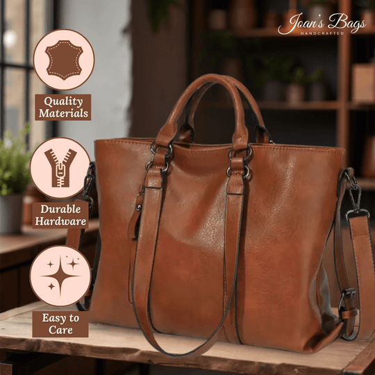 Jennifer’s Timeless Everyday Companion | Convertible Shoulder Bag - Joan's Bags