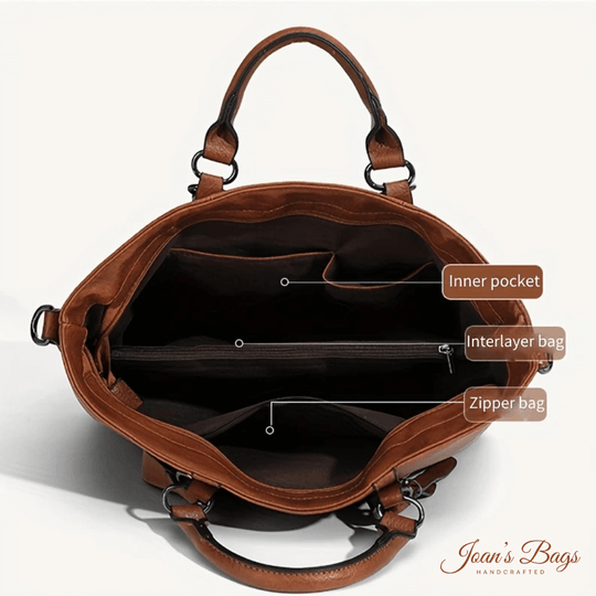 Jennifer’s Timeless Everyday Companion | Convertible Shoulder Bag - Joan's Bags