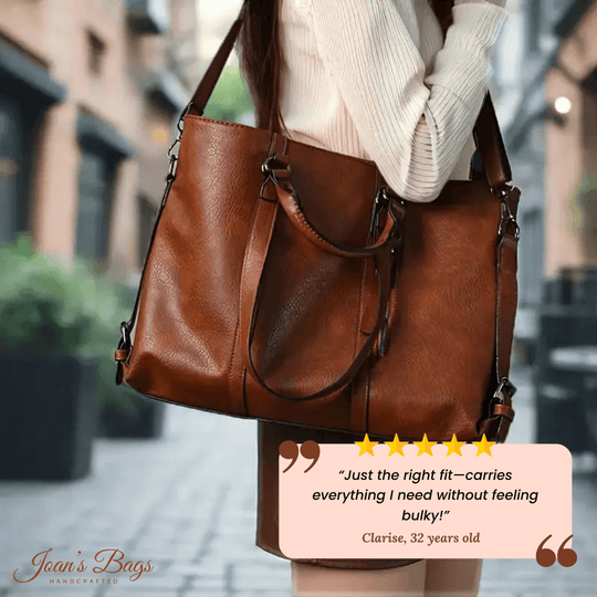 Jennifer’s Timeless Everyday Companion | Convertible Shoulder Bag - Joan's Bags