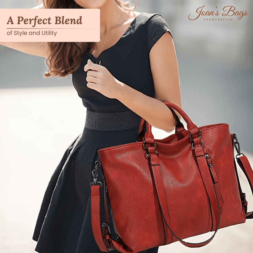 Jennifer’s Timeless Everyday Companion | Convertible Shoulder Bag - Joan's Bags