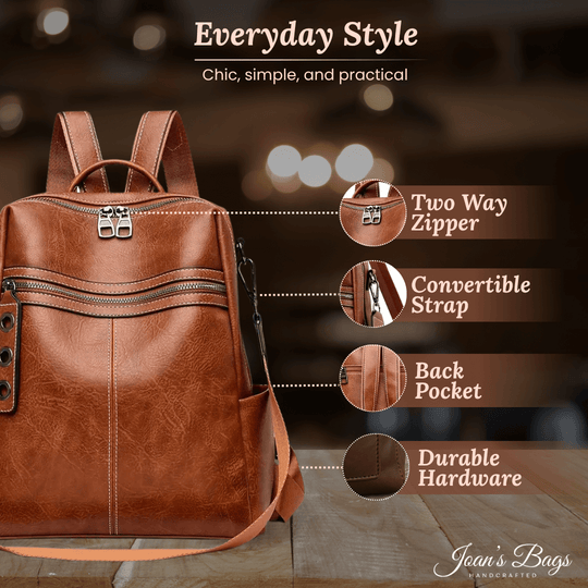 Nancy’s Everyday Companion | Backpack - Joan's Bags