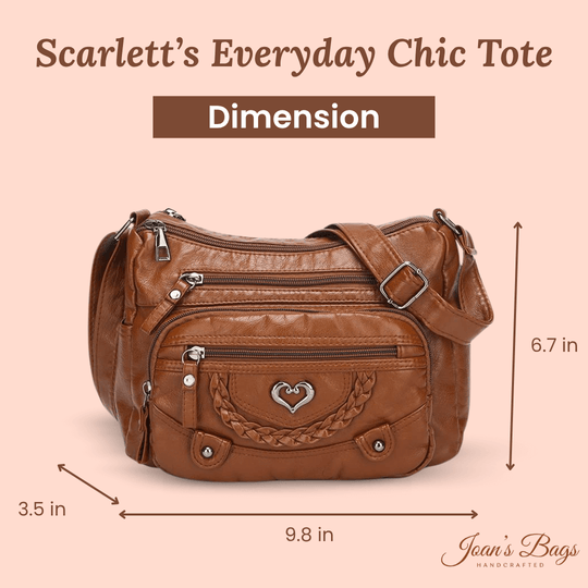 Scarlett’s Everyday Chic Tote | Shoulder Bag - Joan's Bags