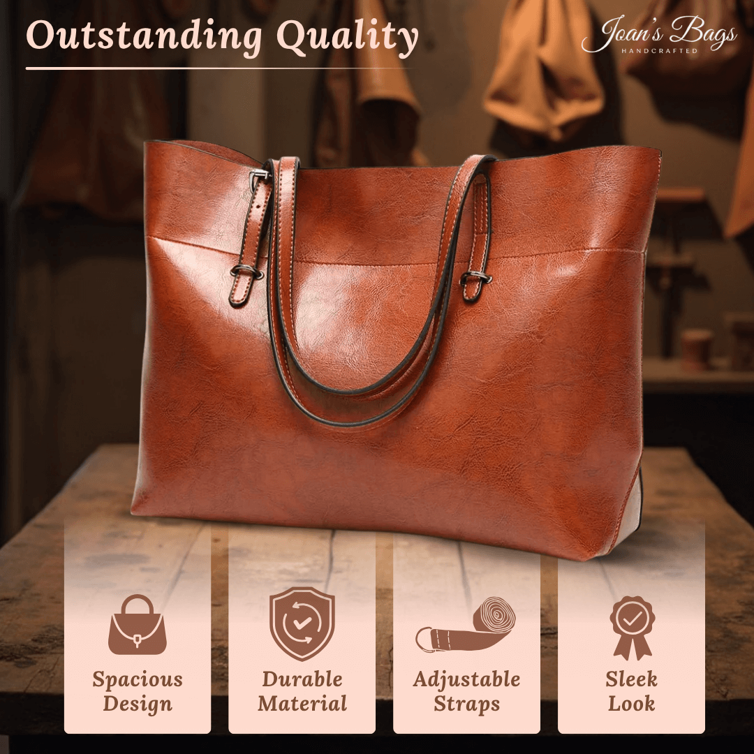 Rose’s Polished Daily Tote | Tote Bag - Joan's Bags