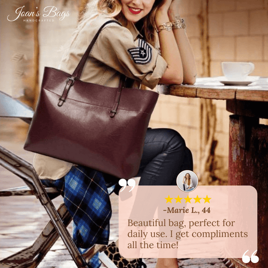 Rose’s Polished Daily Tote | Tote Bag - Joan's Bags