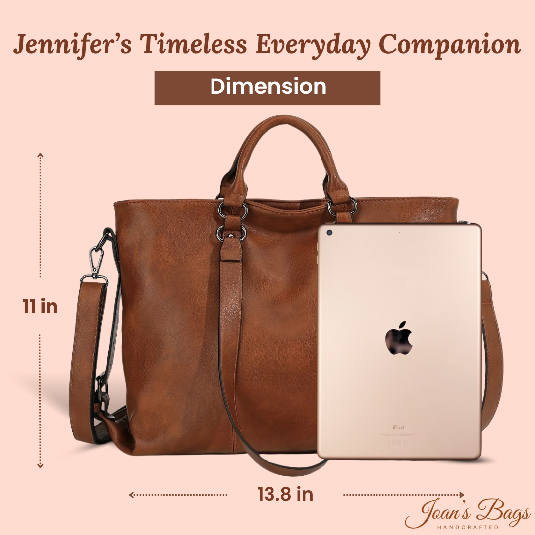 Jennifer’s Timeless Everyday Companion | Convertible Shoulder Bag Joan's Bags