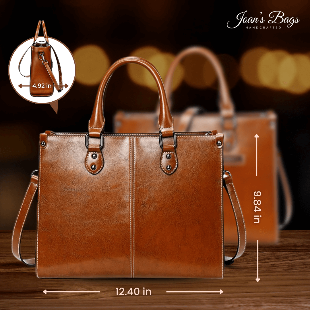 Lena’s Polished Carryall | Handbag Joan's Bags