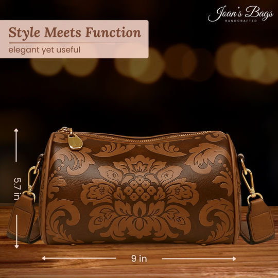 Linda’s Vintage Barrel Charm | Crossbody Bag Joan's Bags